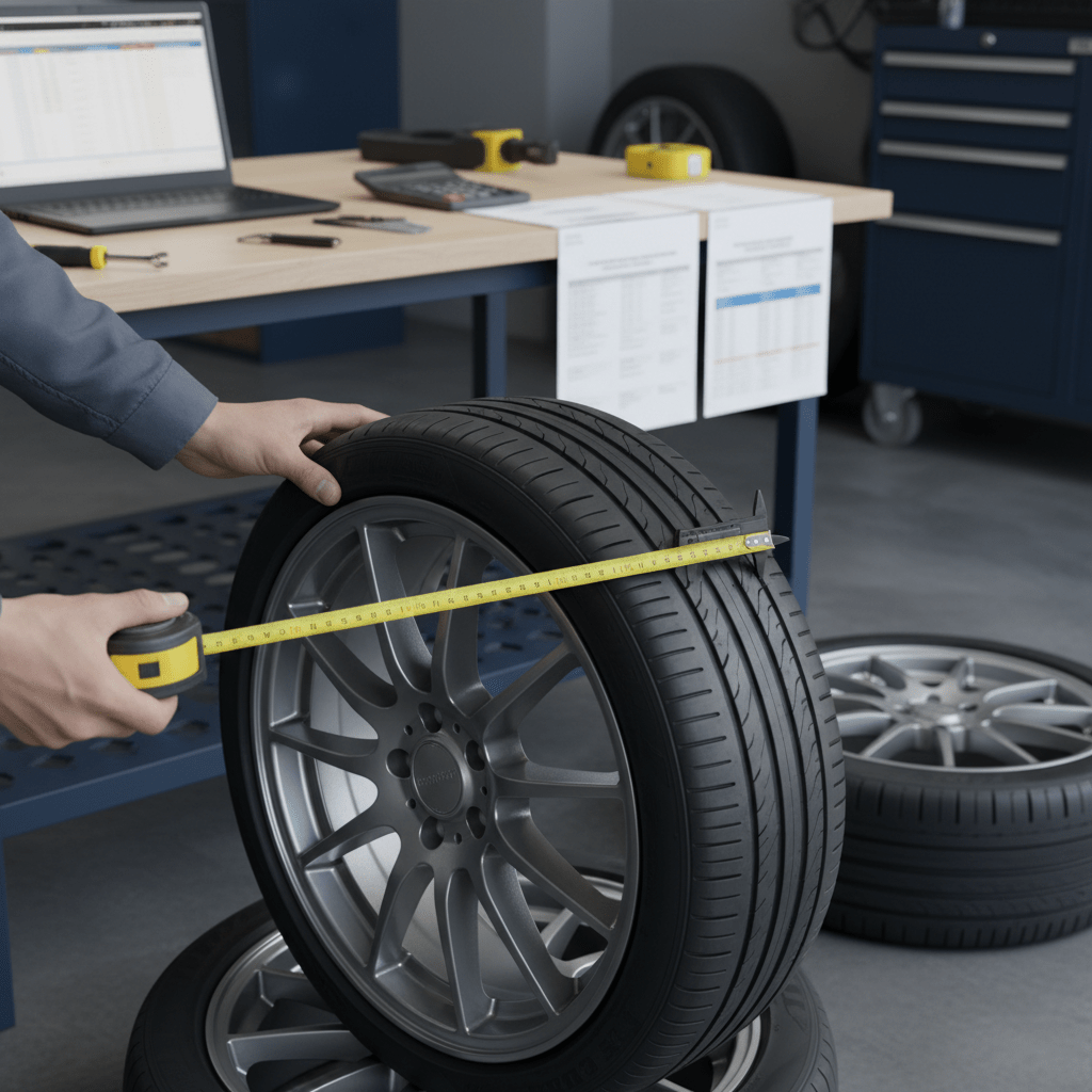 Wheel Width vs Tire Width: How to Avoid Stretch or Sidewall Slop - FORGED METALLICS