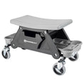Powerbuilt Heavy Duty Rolling Seat - FORGED METALLICS